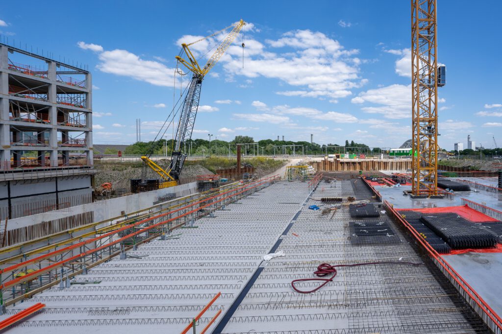photo de chantier en exterieur